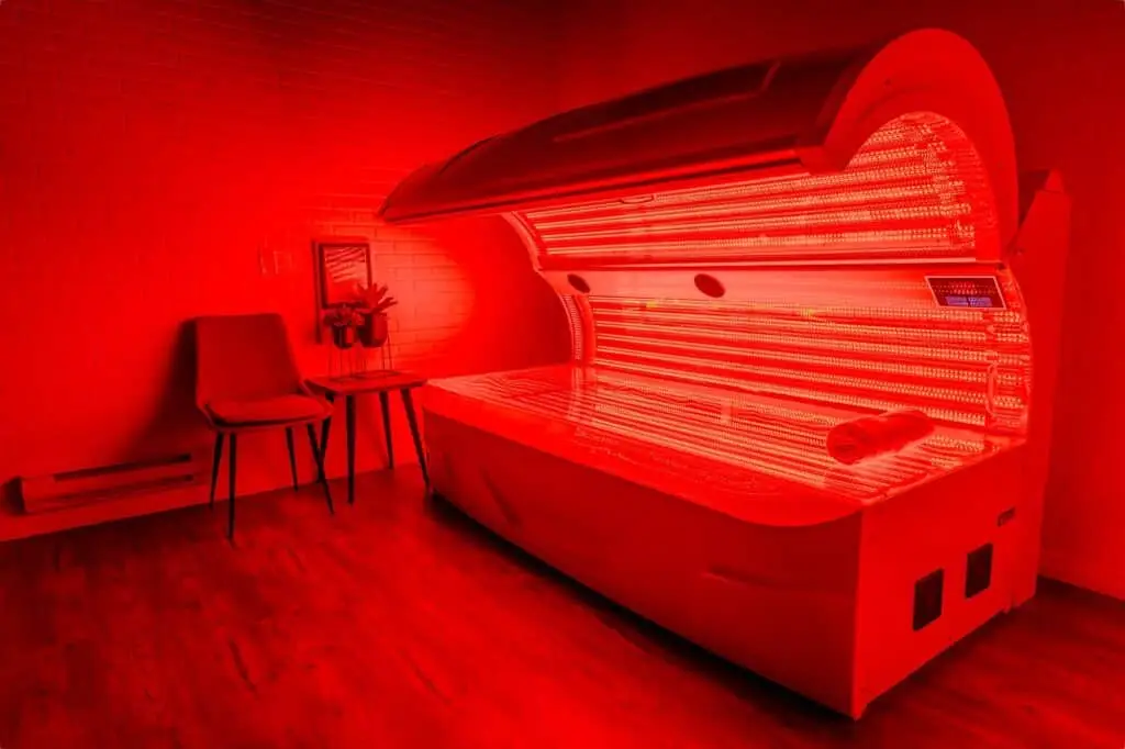 Red Light therapy bed